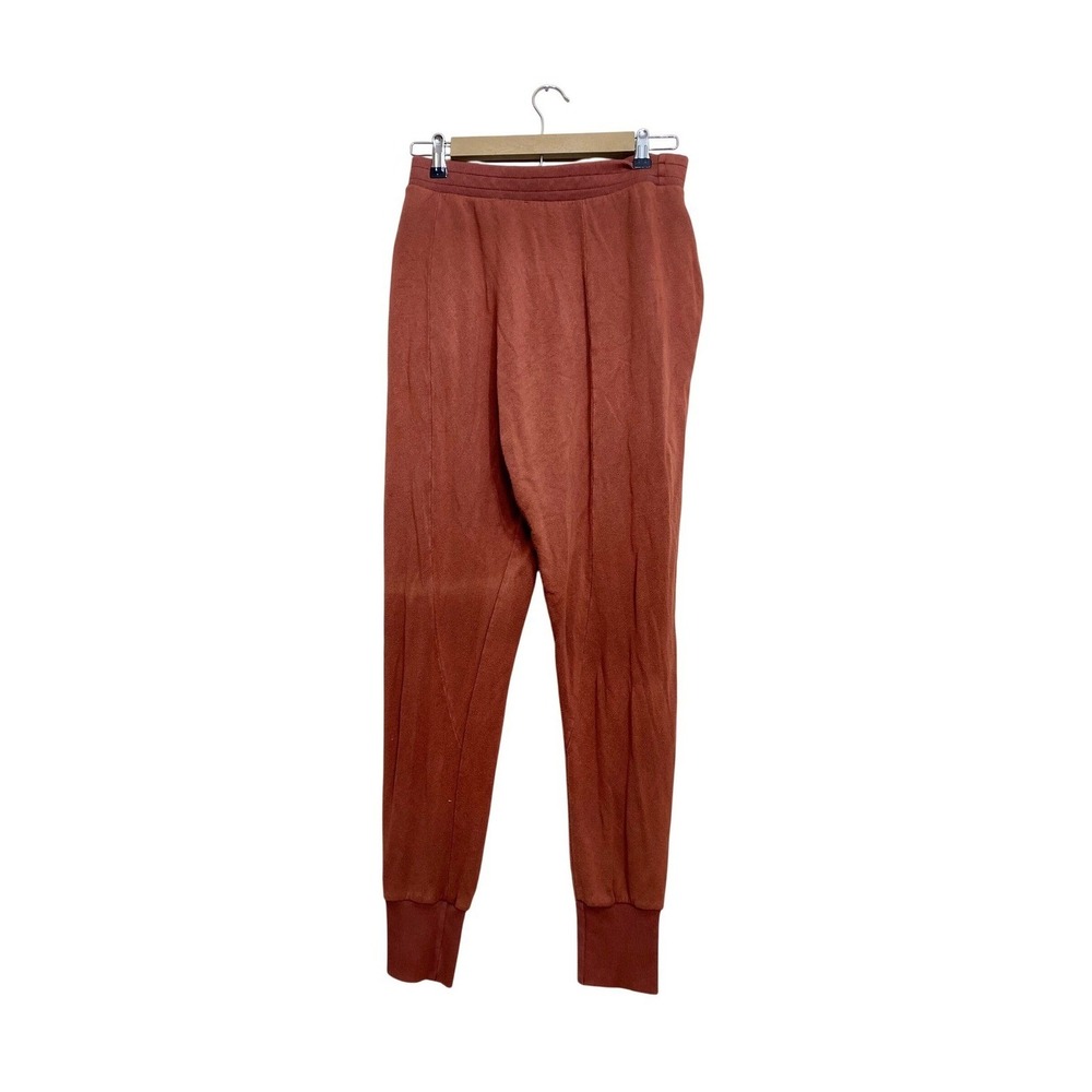 FP Movement Women Rust Orange High Rise Tapered Joggers Size M
